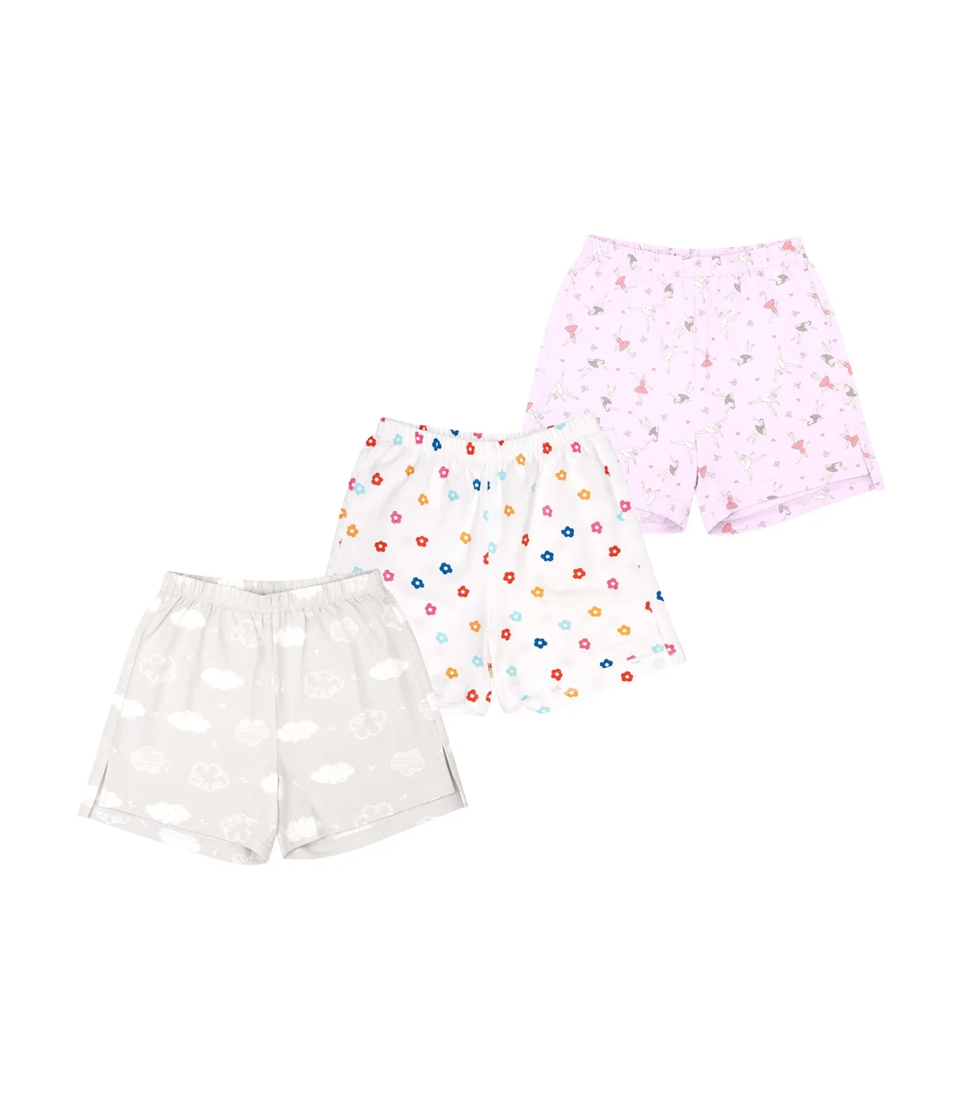 Ballerina Shorts - Set of 3